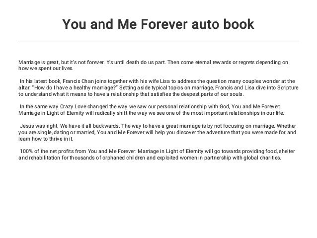 You Me And Our Relationship Book